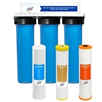 3 Stage Jumbo Water Filter Qatar
